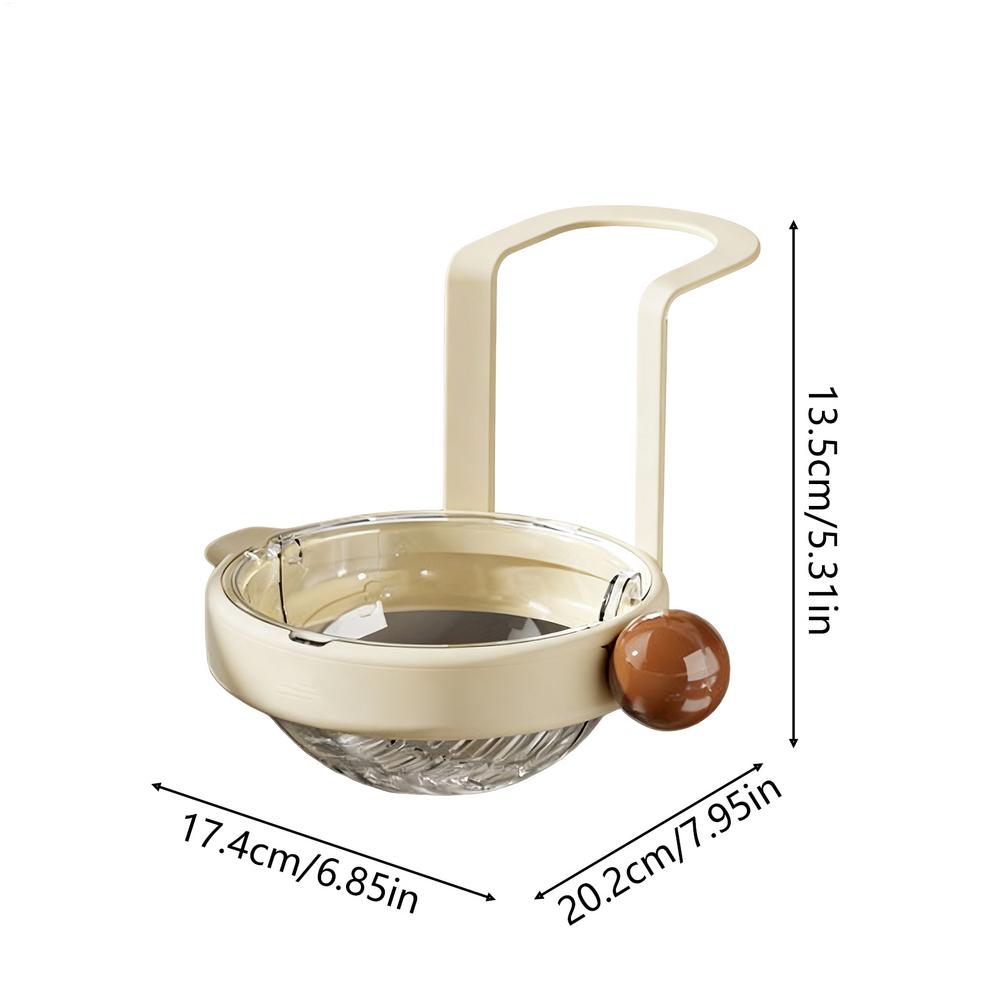 Sink Strainer Basket For Food Automatic Dumping Filter Sink Vegetable Draining Basket For Home Cooks Busy Parents Apartment Meal