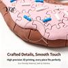 Расслабляющие пазлы для взрослых 36 шт./набор, 3D-печатный пазл-пончик, реалистичный набор пазлов в форме десерта, обучающая еда-игрушка для взрослых