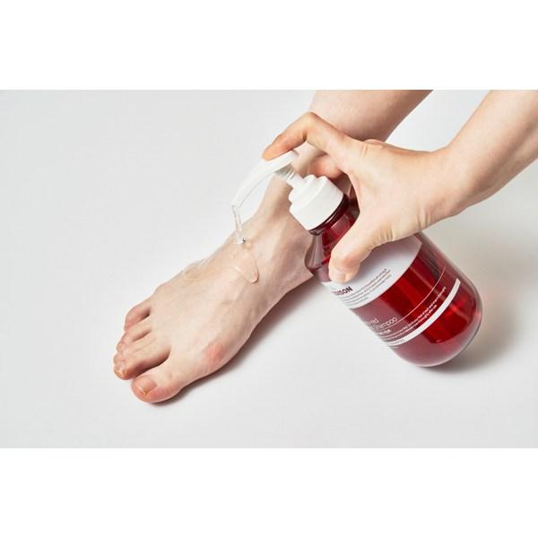 Paul Madison Deep Red Шампунь для ног большой емкости для ухода за омертвевшей кожей, 510 мл, 1 набор