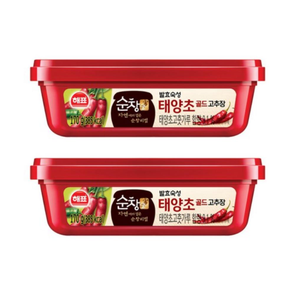 [Haepyo] Настоящие корейские ингредиенты / Gochujang Doenjang Ssamjang 170 г x 2 / соус