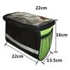 Sports Reflective Bike Pouch Bike Handlebar Bag Front Tube Basket Bicycle Bag Pannier