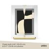 Официальная рамка Umbra Photo Flute подходит для размеров KG 10x15 см и 2L 12x17 см, латунь,