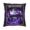 Pinhead Hellraiser Cushion Cover 40x40 Cm Halloween Horror Movie Throw Pillow Case for Sofa Home Decor Soft Bedding Pillowcase