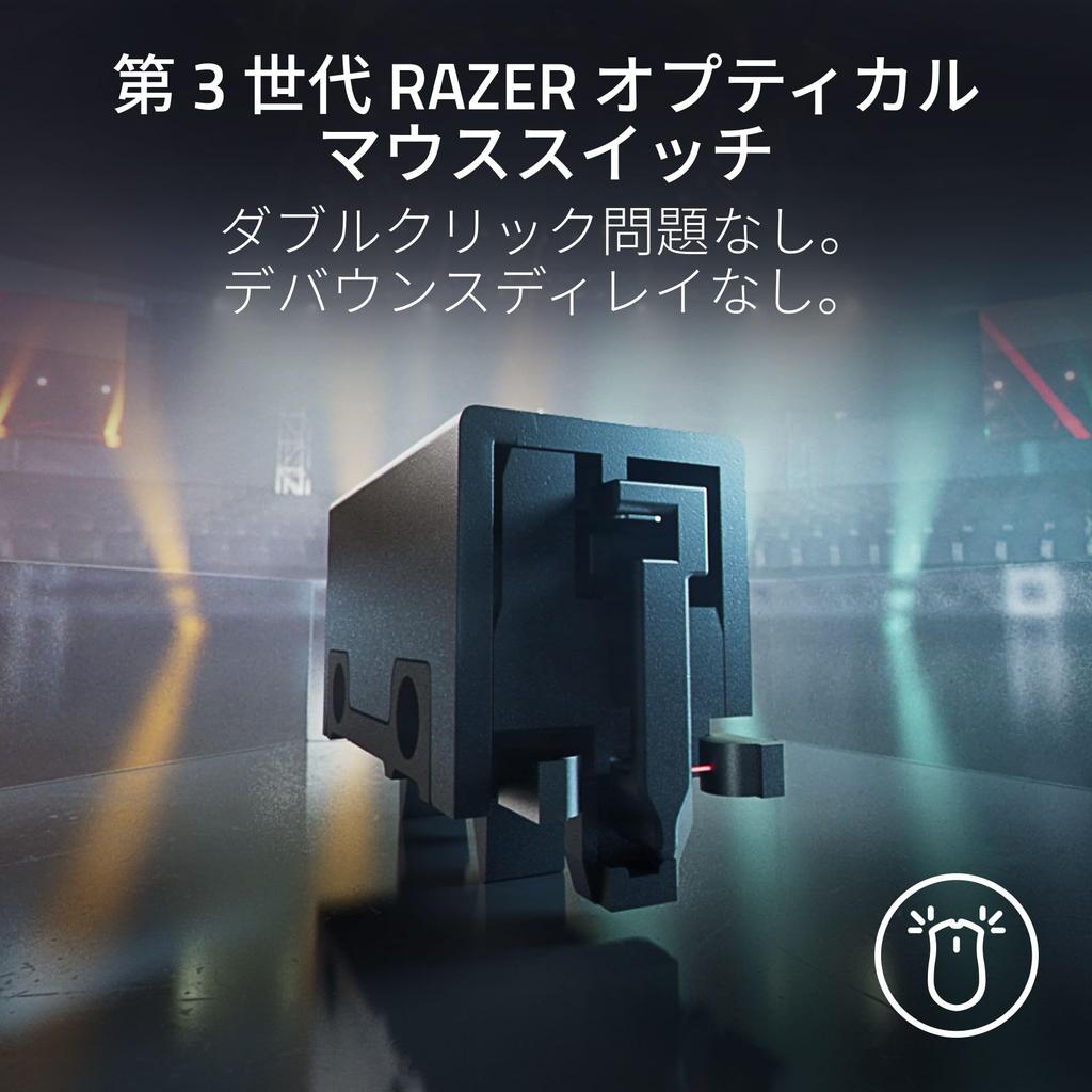 FORTNITE Игровая мышь Razer DeathAdder V3 Pro Fortnite Edition Wireless 63g Продвинутая эргономичная форма Лучшая в своем классе Focus Pro 30K Оптический сенсор 3-й