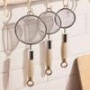Stainless Steel Mesh Filter Spoon Juice Soybean Milk Strainer Plastic Handle Flour Sieve Colander Kitchen Baking Utensils