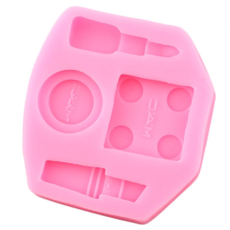 Силиконовые формы для губной помады, инструменты для макияжа, инструменты для украшения торта из помадки, форма для кексов, полимерная глина, формы для конфет, шоколада и мастики