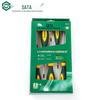 SATA 09334 Серия G Набор из 5 шлицевых/крестовых отверток