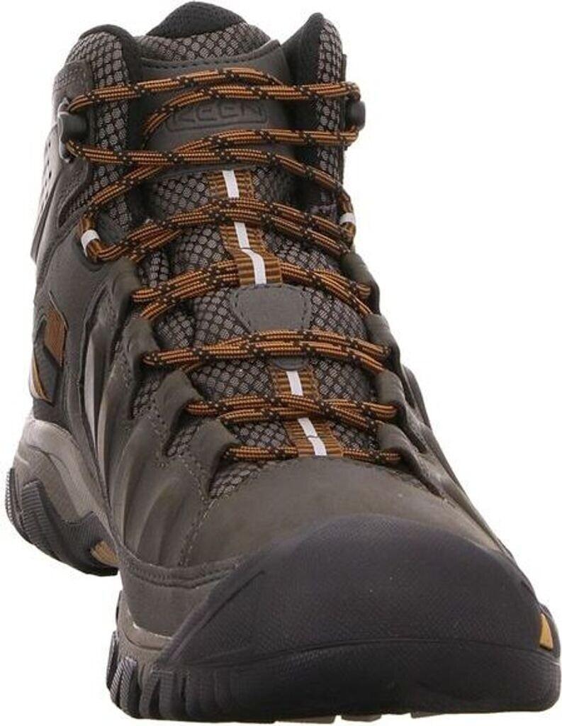 Men's Keen Targhee III WP Mid Trekking Shoes Black Olive/golden Brown