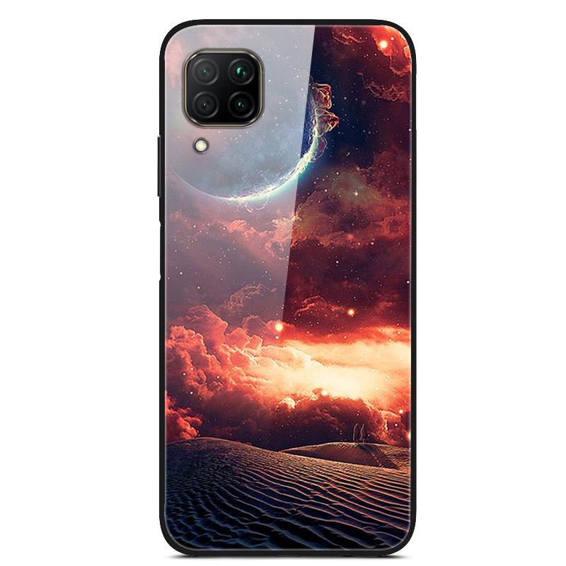 Luxury Cover Case for Huawei P40 Lite Tempered Glass Cover for Huawei P40 Lite E Phone Case for Huawei P 40 Lite Coque P40Lite E