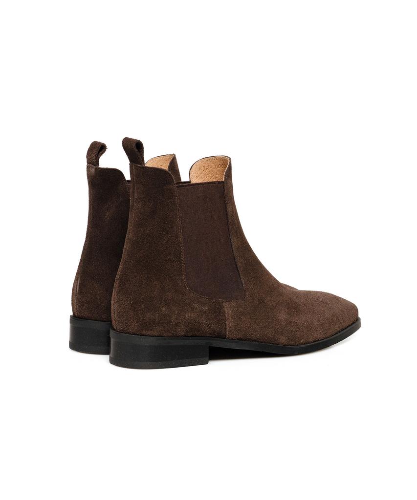 Allclassic Alc126 Adore Chelsea Boots_D.Brown Suede
