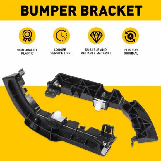 2 x Bumper Fender Brackets Beam Support Front For Fit 2008- Dodge Challenger