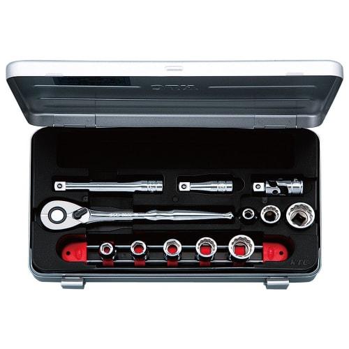 Kyoto Tool (KTC) 9.5mm (3/8 Inch) Socket Wrench Set TB308X