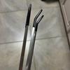 1set/2Piece Steel Reptile Feeding Tongs Straight & Curved Long Tweezers With NonSlip Tip For Precise Handling Use