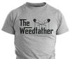 Футболка Weedfather Weed Humor Смешная футболка с коноплей