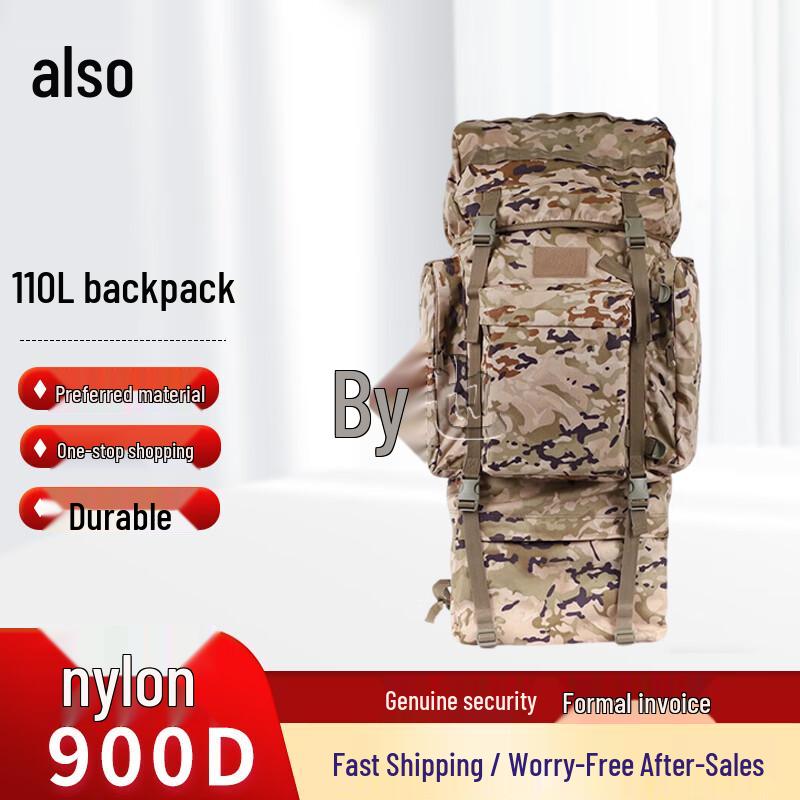 Zhe Ye Large Capacity Camouflage Backpack