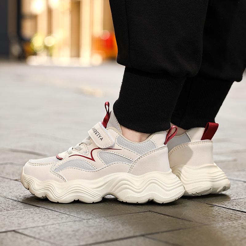 Детская мода Four Seasons Дышащая повседневная обувь для детей Бег Спорт Студенты Девочки Трендовые удобные кроссовки для спортзала