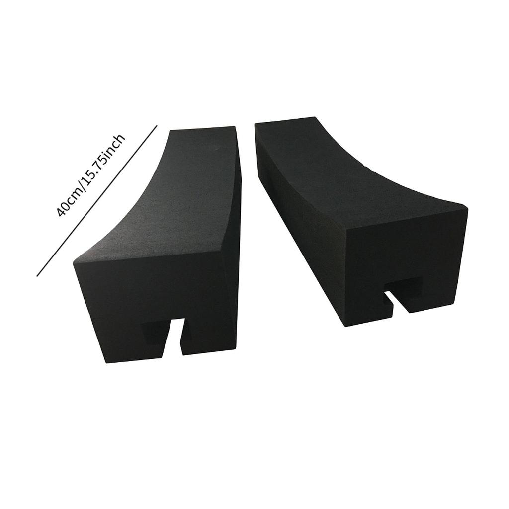 2Pcs Car Top Kayak Carrier Kit Easy to Install Replacement Surfboard Roof Rack Pad Oval Car Rooftop Luggage Carrier Replace