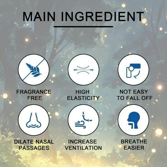 36 шт., полоски для носа, против храпа, для улучшения дыхания, для сна, для облегчения заложенности носа, дышащая нетканая ткань, набор патчей для носа