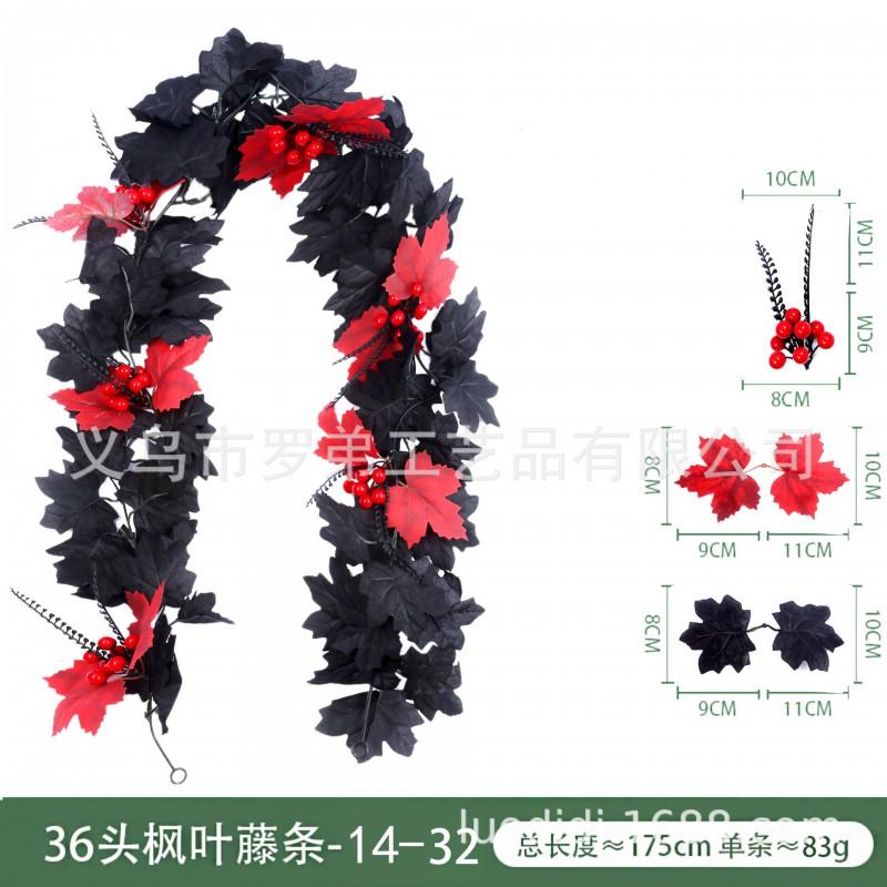 Artificial Maple Vine Decor Festival Thanksgiving Halloween Wedding Home Photography