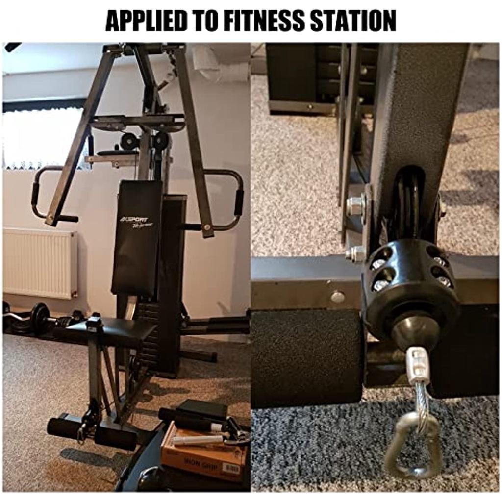 Резиновая заглушка крюка троса лебедки для ATV UTV черная сверхмощная линия Saver с шестигранным ключом