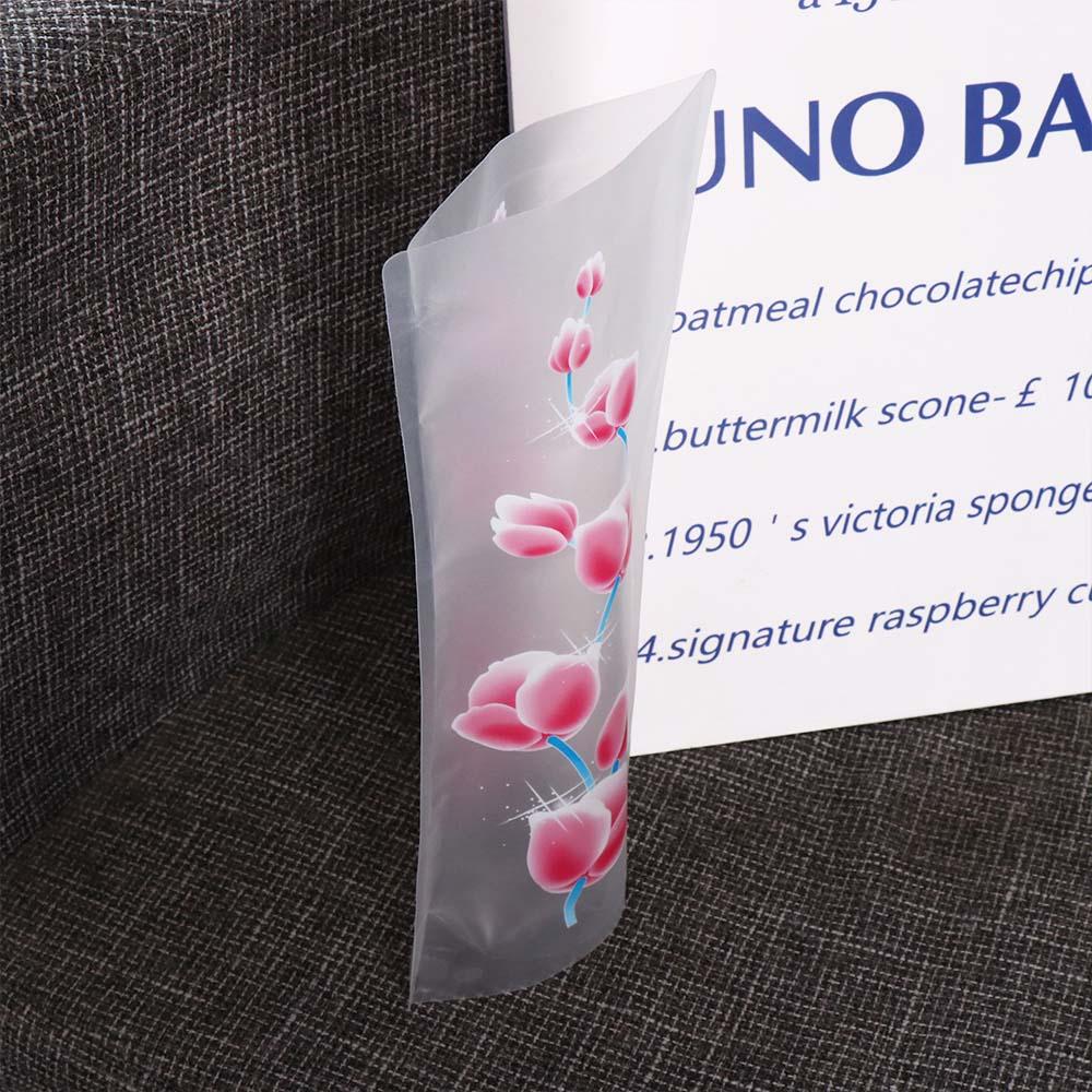 Easy to Store Cartoon Flower Vase Foldable Simple Flower Vase Creative PVC Folding Vase Office