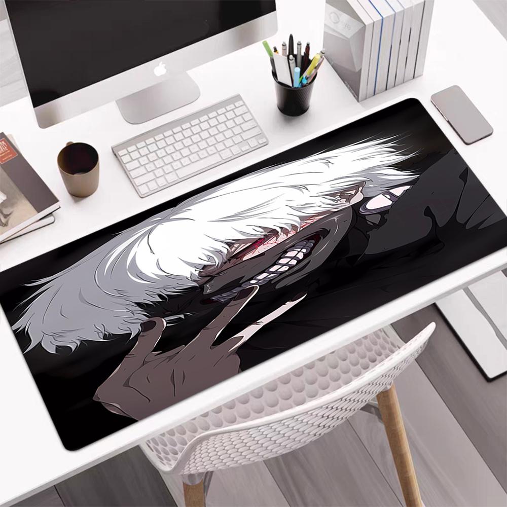 Tokyo Ghoul Theme Mouse Pad, Non Slip Rubber Base, Multifunctional Office & Home Decor, Perfect for Workspace Personalization.