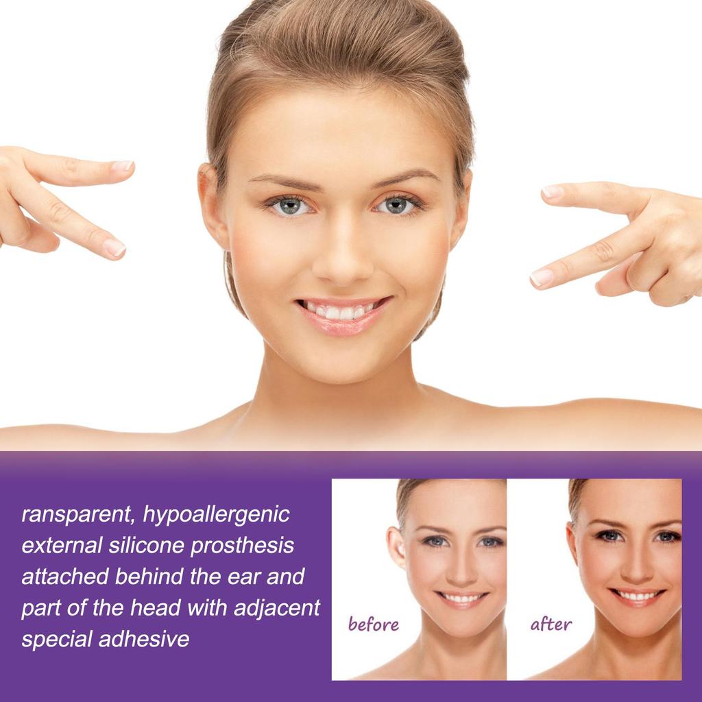 EELHOE Корректирующие пластыри для ушей 6 шт., Корректор для уменьшения размера ушей при оттопыренных ушах, Водонепроницаемые пластыри для придания формы ушам