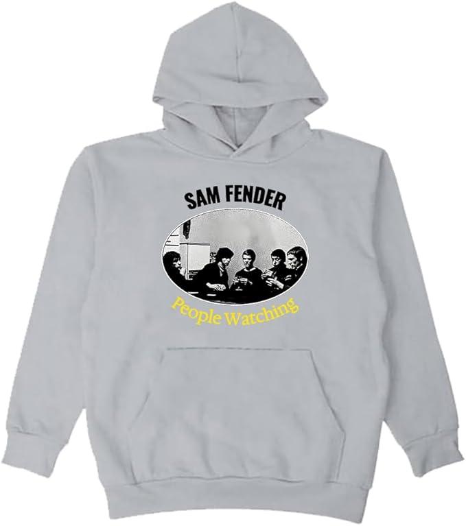 Unisex Sam Fender People Watching Hoodie Long Sleeve Streetwear Women Men Hooded Sweatshirt Fashion Clothes