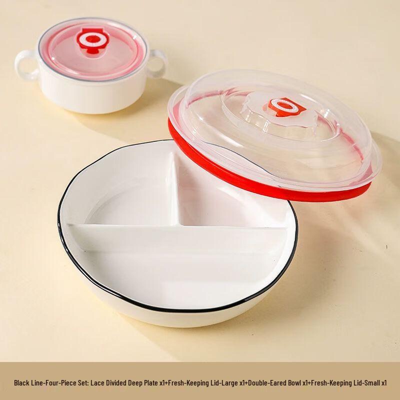 Nielxin 211 Portion Control 3-Compartment Meal Plate