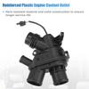 X Autohaux No.LR117568/AJ813986 Thermostat Housing Assy w/ Sensor for Land Rover 3.0L V6