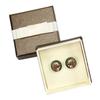 Golden Retriever - cufflinks in a box, handmade jewelry, product of the Art-Dog brand