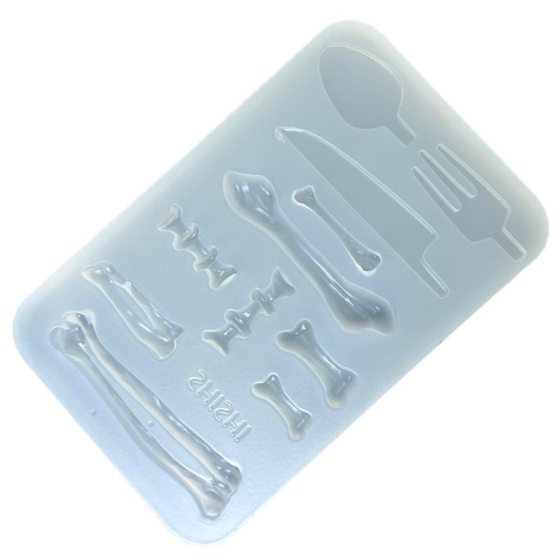 Multifuntional Silicone Baking Molds Bone Shape Flexible Kitchen Tool Silicone Candy Molds Silicone Texture for Candy