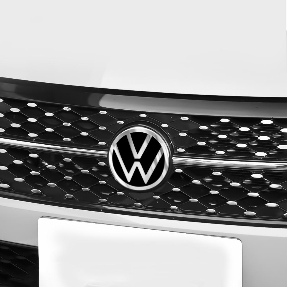 1set Replace Type Car Rear Trunk Badges Lid Emblem Front Rear Logo Valve Cap For VW Golf 8 (MK8) T-ROC POLO Arten 21-23AL8