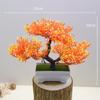 Plastic Artificial Plant Bonsai For Home Decor With Realistic Greenery