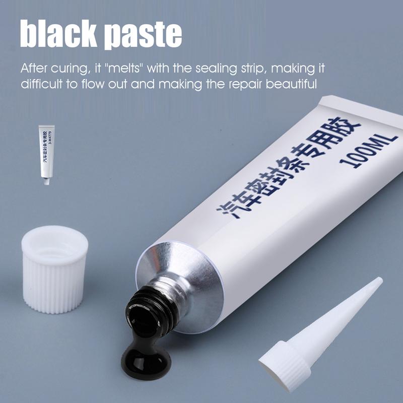 100ml Sealing Strip Glue Automotive Stripping Glue Vehicle Repairing Adhesive Car Products For Car Truck Home Doors