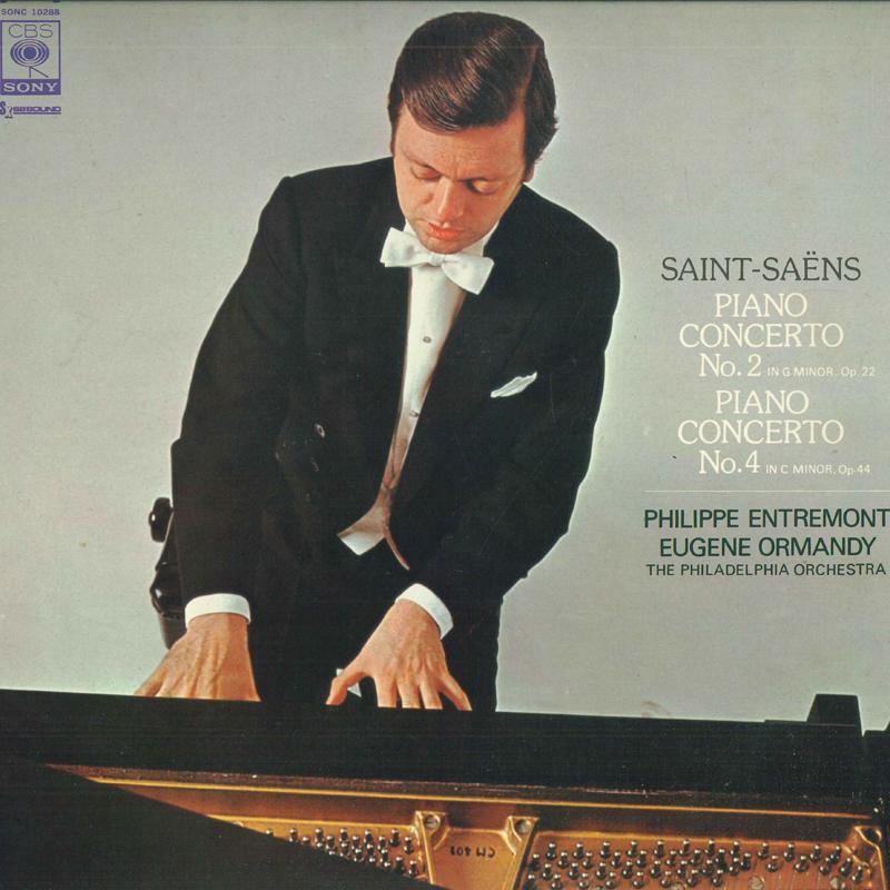 LP Record - Saint-Saens: Piano Concertos No. 2 SONC10288 CBS SONY Japan Classical Used