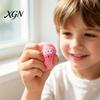 Kids Stress Relief Toy 3Pcs Cartoon Expression Ball Anxiety Relieving Squeaky Squeeze Fidget Office Focus Aid Hand Exercise Relaxation Sensory