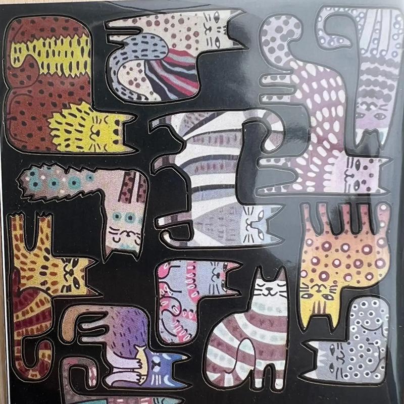 Необычная деревянная головоломка «Кошка» Выразительные игрушки-головоломки Уникальные формы животных Расслабляющий подарок Декоративный элемент Головоломка Игра