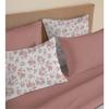 Pack complet housse de couette réversible "Vanessa" 6 pièces pour lit 180 x 200 "King Size" Eloise Abricot