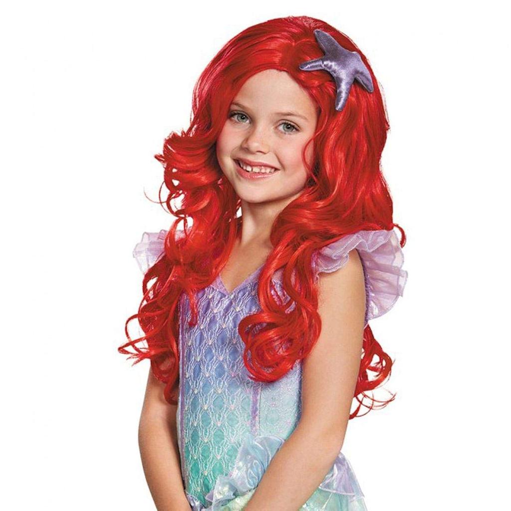 Disney Princess Little Mermaid Ariel Wig for Wig Disguise 98529 Girls, Kids,