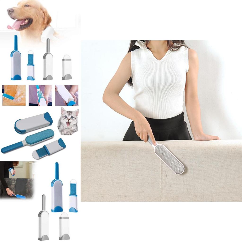 Clothes Lint Remover Brush Roller With Static Electricity For Removing Fur Dust From Garments