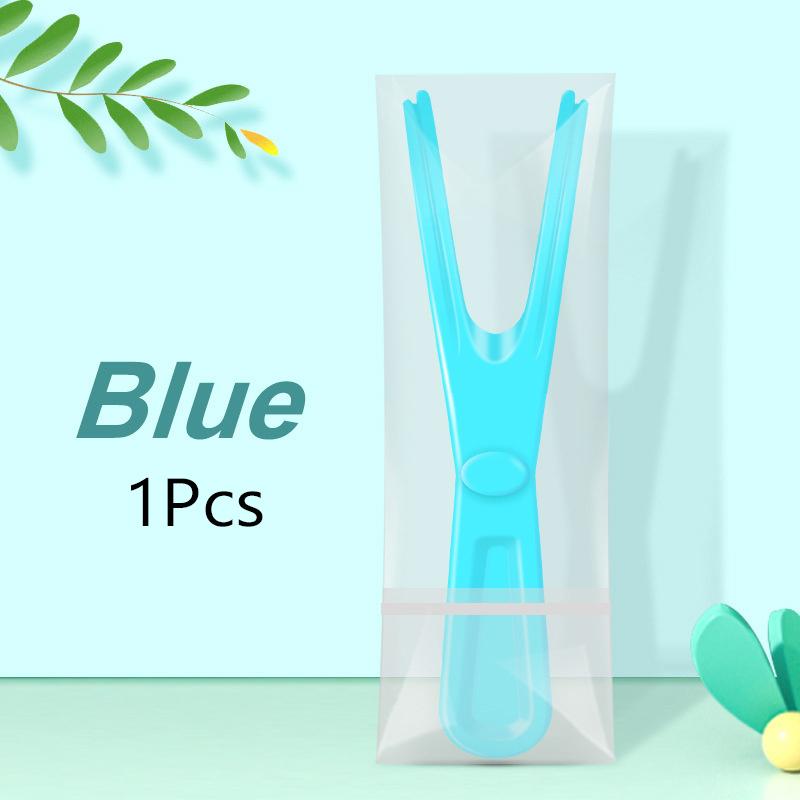 1/5 шт. Y-образная пластиковая стойка для зубной нити, многоразовый держатель для зубочисток, инструмент для чистки зубов без зубной нити, гигиена полости рта, зубочистка