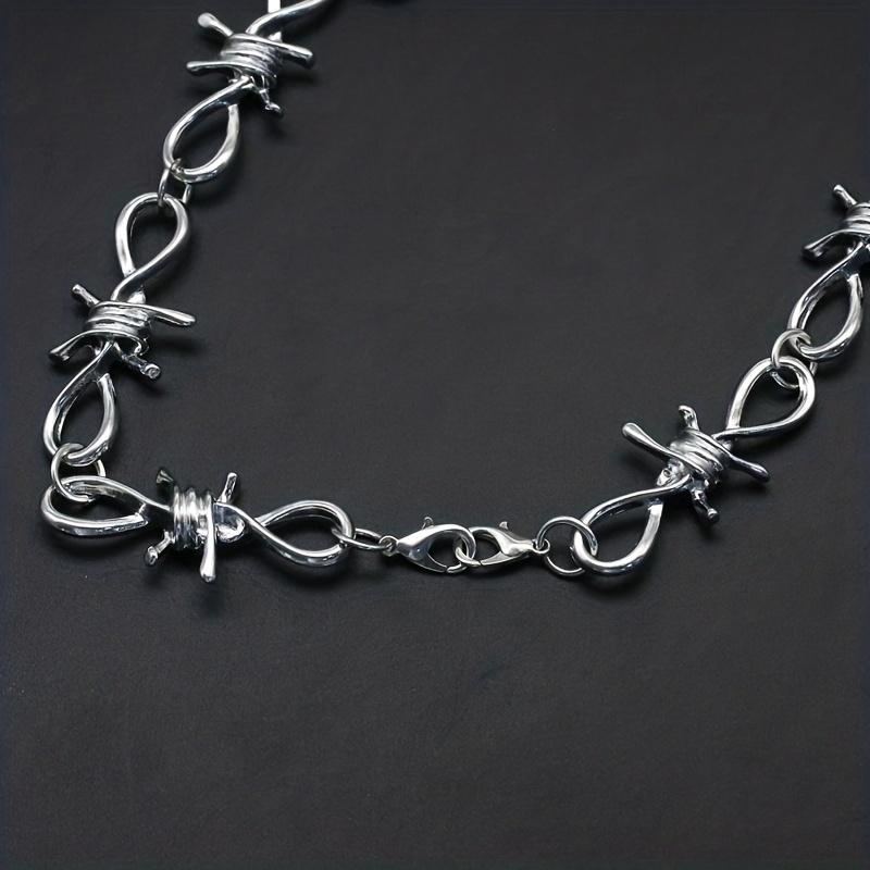 Аксессуары для ожерелья, шипы, шипы, поясные цепочки, комплекты браслетов, холодные и модные ожерелья в стиле хип-хоп-панк.