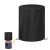 Круглый уличный чехол для жаровни с усиленными швами и подолом на кулиске для Fireside360 из износостойкой ткани