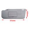 735362729 735362730 For Fiat Panda 169 MK2 New Sun visor sunshade With Mirror and Pocket kit Grey Left Right car accessories