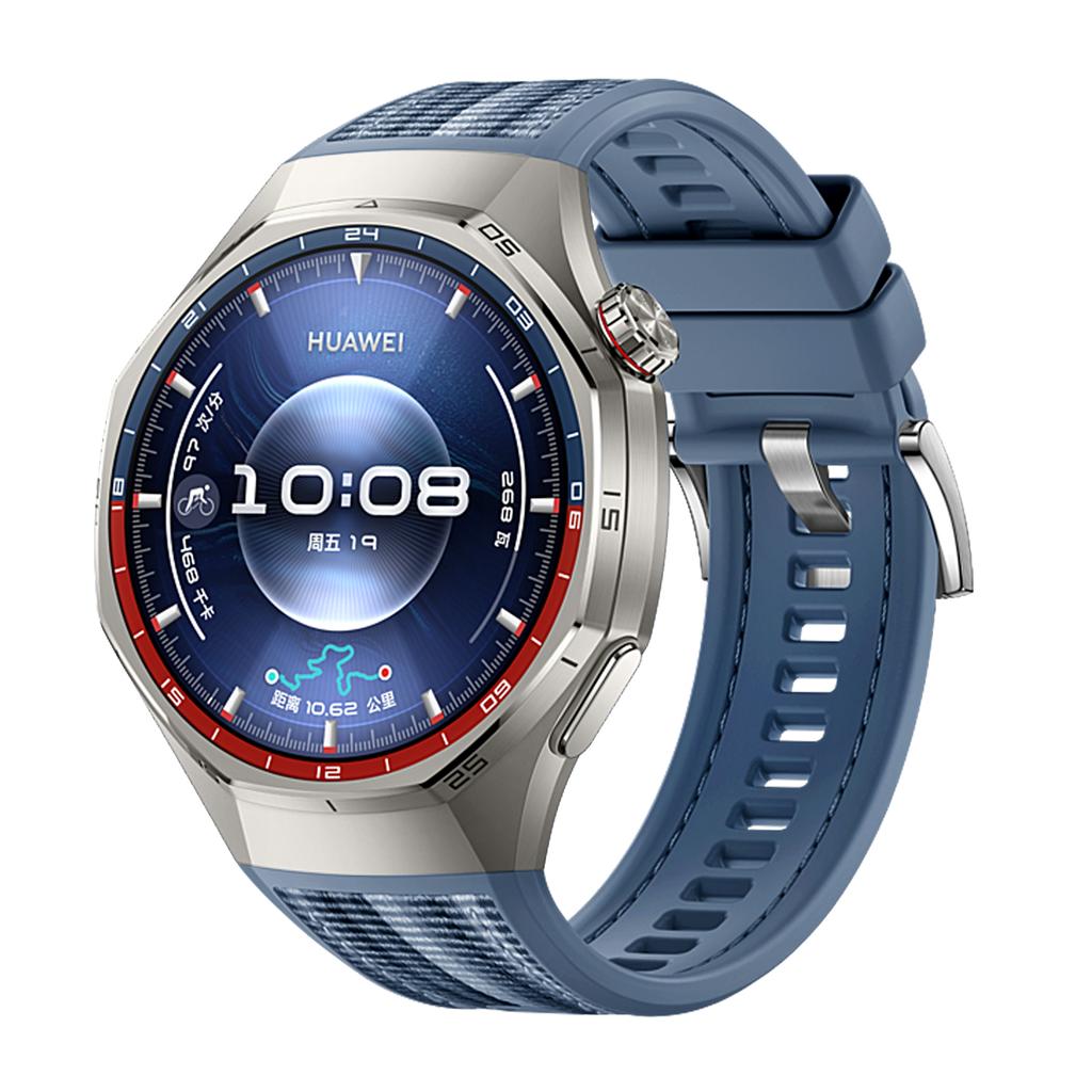 Нейлоновый силиконовый ремешок для часов Запасной ремешок для Huawei Watch GT 6 GT6 Pro 46 мм Плетеный ремешок Браслет Наручный ремешок