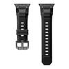 Спортивный ремешок из резины для Apple Watch Ultra 3/2 49 мм Спортивный браслет титанового цвета для iWatch Series 11 10 46 мм 9 8 7 6 se 44 45 мм