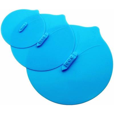 3 шт. Силиконовые крышки-присоски, крышки для еды, крышки для мисок, силиконовая крышка для пароварки Steam Ship, крышка-заглушка для защиты от проливания, сохраняющая свежесть продуктов