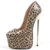 Fashion 22cm Stiletto Metal High Heels,Women Platform Pumps,Men Fetish Stage Pole Dance Shoes,Patent Leather,Red,Leopard,Custom Colors