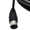 Кабель DIN 7pin Папа-Папа Кабель Din7Pin для Звука для Стереосистем и Контроллеров Соединительный Шнур DIN7PIN 1м/39.37 дюйма